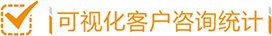 可視化客戶咨詢統計