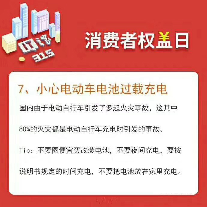 电动车电池充电安全隐患，按说明书规定充电